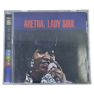 Aretha Franklin Lady Soul CD Atlantic Rhino R2 71933 Reissue 1995 Five Star Soul